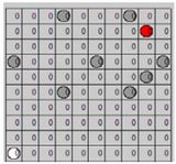 Gridworld with obstacles